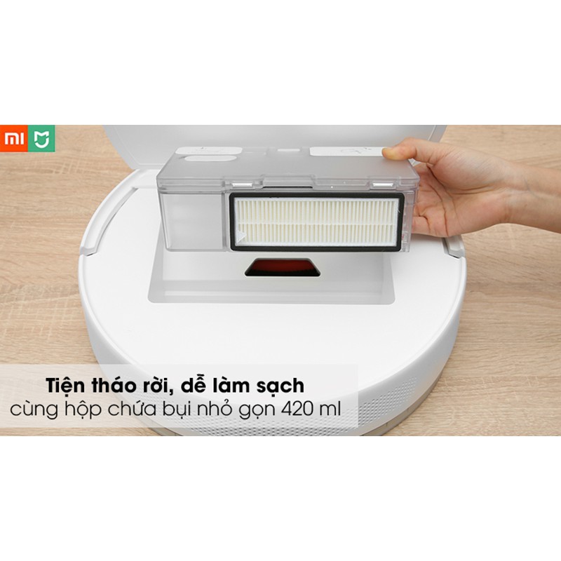 Robot hút bụi lau nhà Xiaomi Mijia G1. Mi robot vacuum mop essential