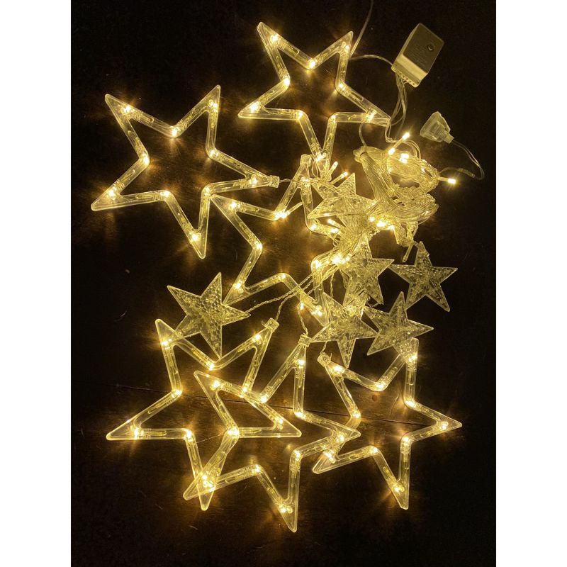 Đèn Led Trang Trí Decor Noel, Trang Trí Phòng, Decor Phòng Ngủ, Nhà Cửa Thả Rèm