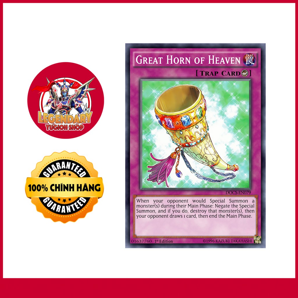 [EN][Thẻ Bài Yugioh Chính Hãng] Grand Horn Of Heaven