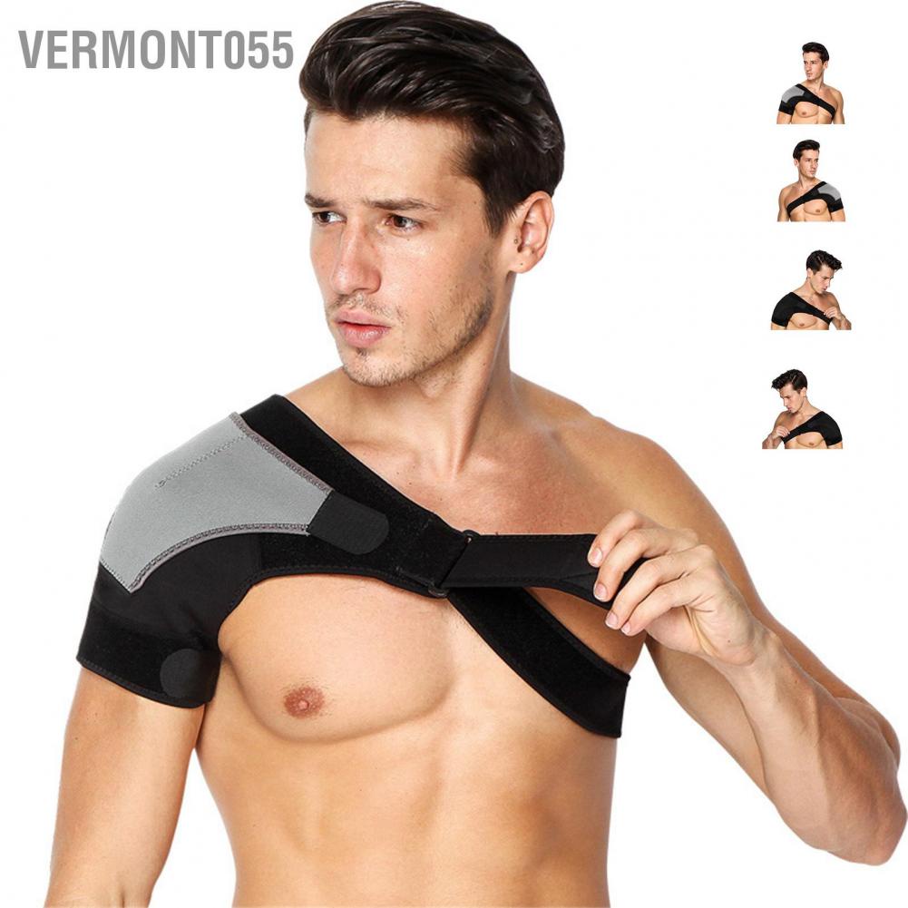 Vermont055 Điều chỉnh Nẹp vai Mang Chịu nhiệt Bọc Vai để Tập thể dục Thể thao