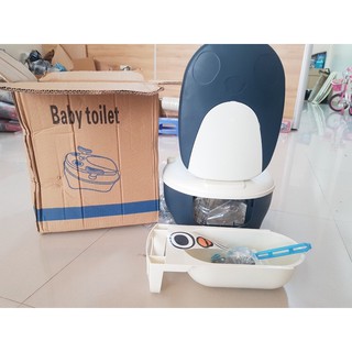 Bô vệ sinh cho bé cao cấp hình chim cánh cụt - Loại 1