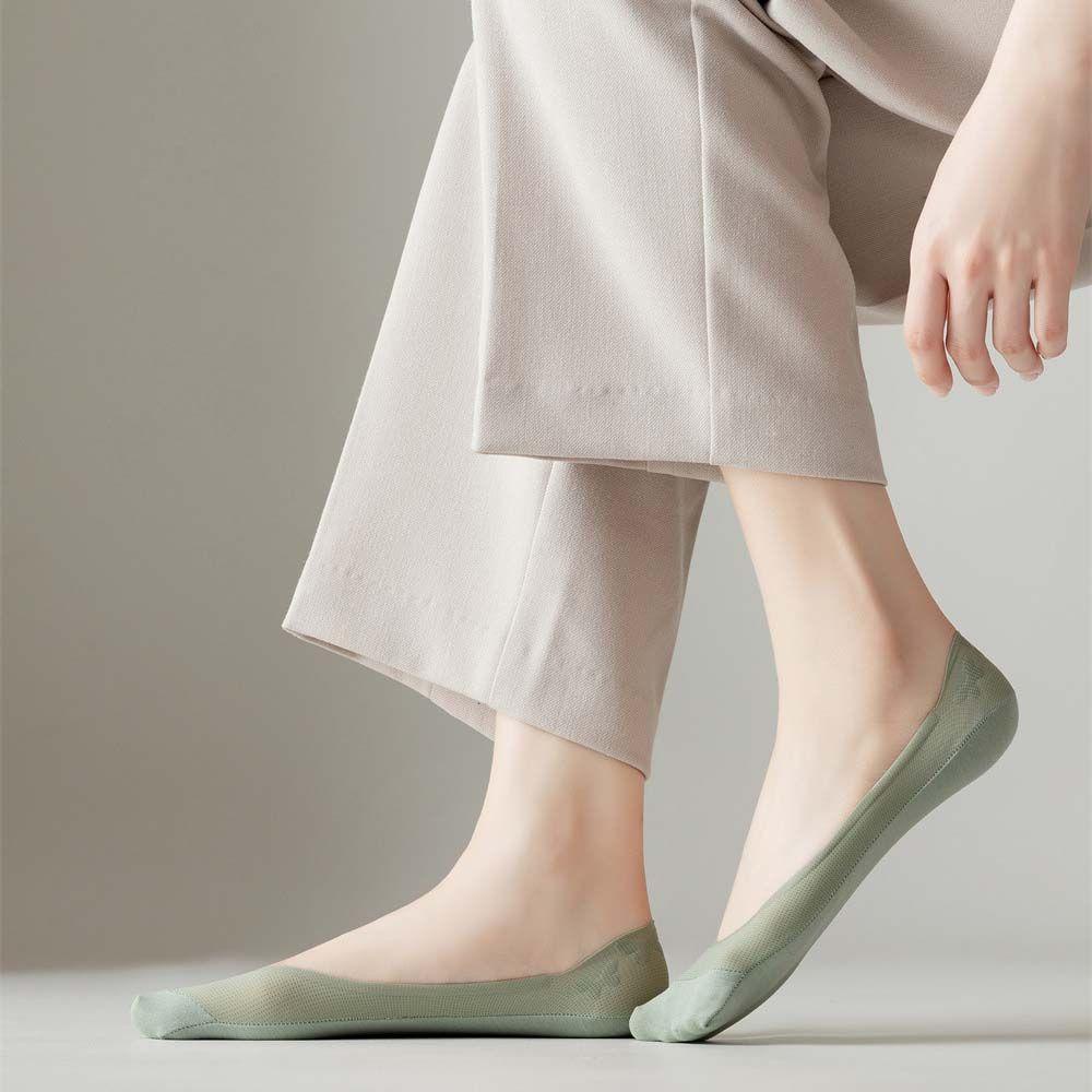 Vớ Rỗng Vô Hình Thoáng Khí Chống Trượt Miệng Nông Thời Trang Mùa Hè Cho Nữ
