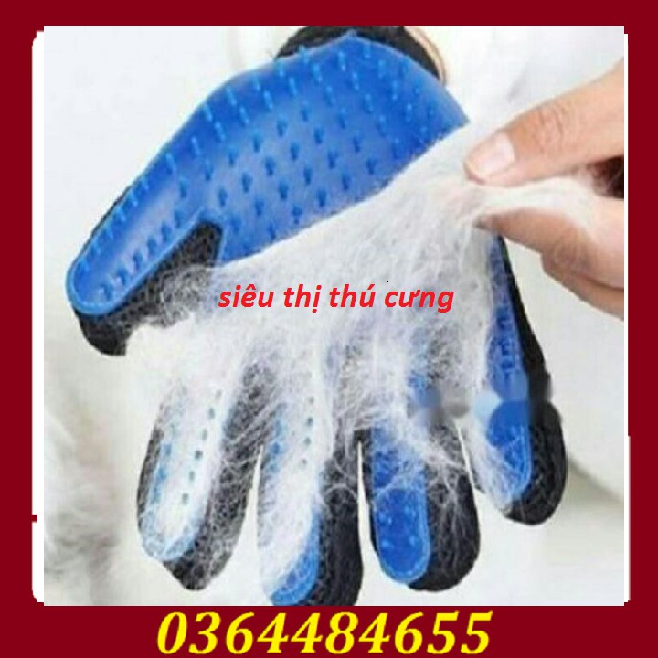 COMBO 5 GANG TAY CHẢI LÔNG CHO CHÓ MÈO-GĂNG TAY CHẢI LÔNG THỪA CHO THÚ CƯNG GIÁ RẺ
