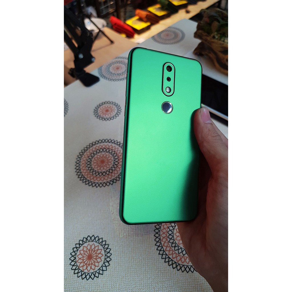 skin dán Nokia 6.1 plus , nokia X6 Full lưng + 4 cạnh viền