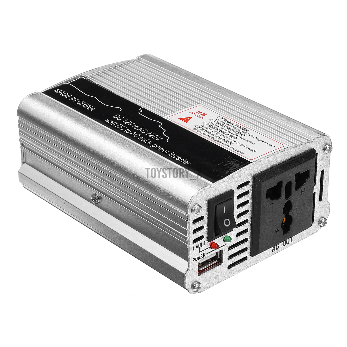 Solar Power Inverter Transformer Modified Converter Sine Wave DC 12V to AC 220V Power Charger Transformer