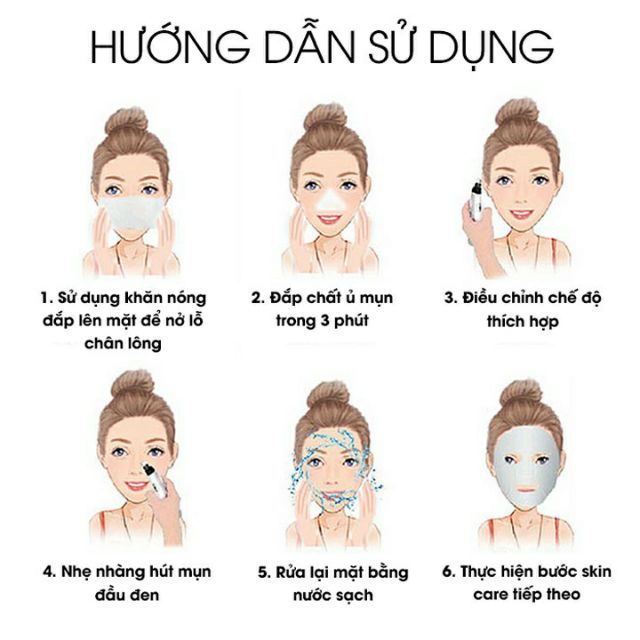 Máy hút mụn đầu đen mini cầm tay | Thế Giới Skin Care