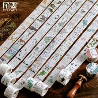 Cuộn băng keo dán trang trí washi nhiều phong cách cho nhật ký/ album DIY