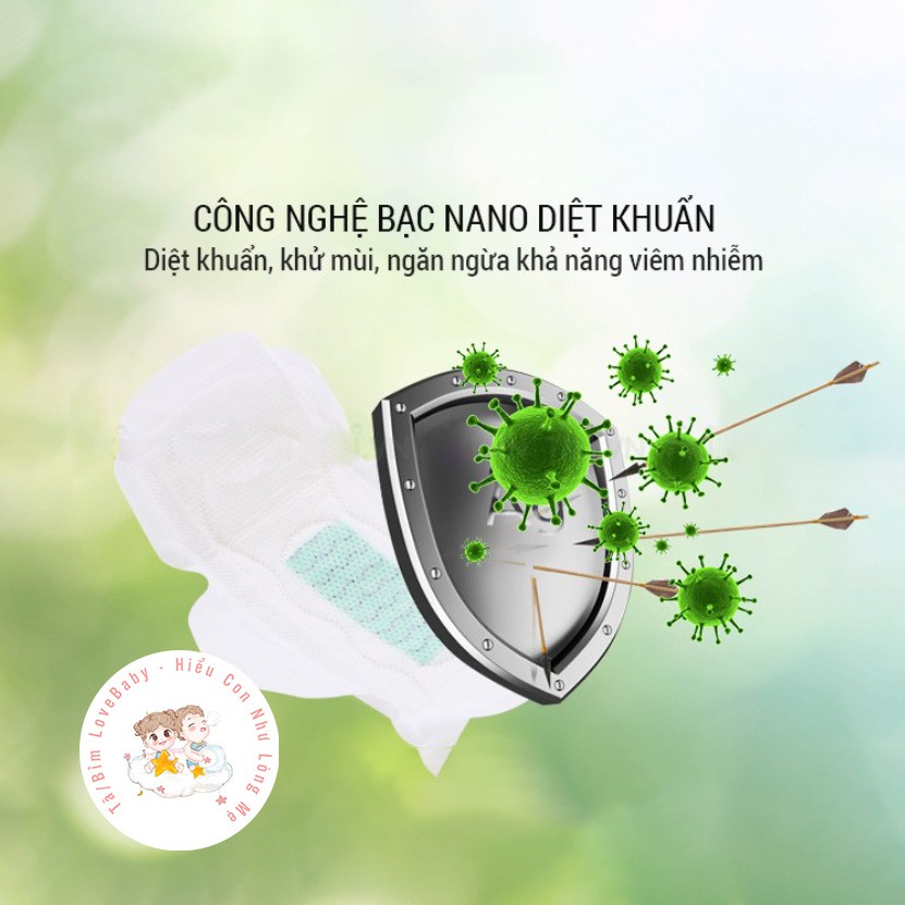 Băng vệ sinh hàng ngày Kiyomi Nano bạc kháng khuẩn ( 16 miếng/ Gói )
