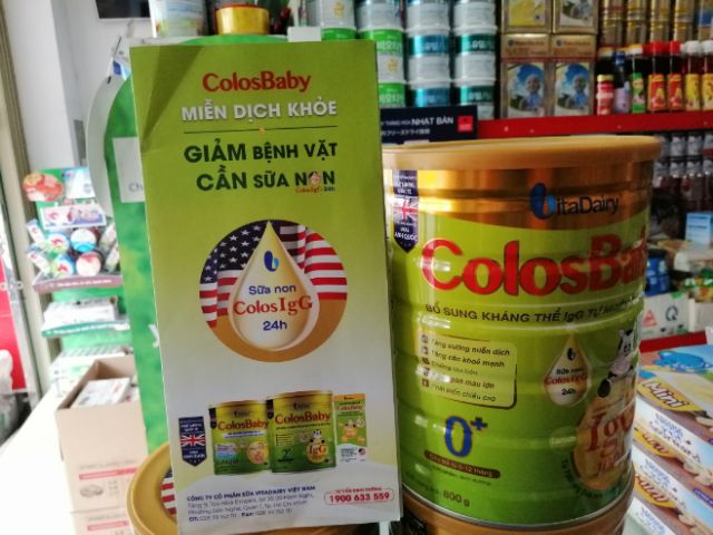 [Date 2023] Combo 5 hộp sữa Colosbaby Gold 0+ IgG1000 800g