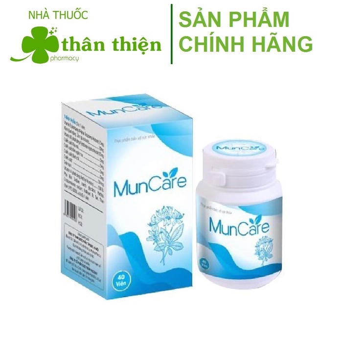 Muncare, hỗ trợ bảo vệ da trước tác hại của yếu tố gây oxy hóa, làm đẹp da