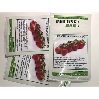 20 Hạt giống Cà Chua Cherry Đỏ- Cây cảnh và cây ăn trái xinh xắn cho góc rau sạch nhà bạn