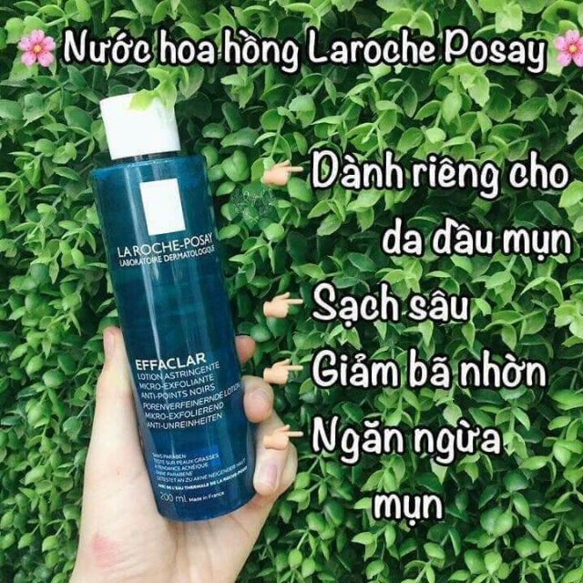 Nước Hoa Hồng La Roche Posay Effaclar Toner