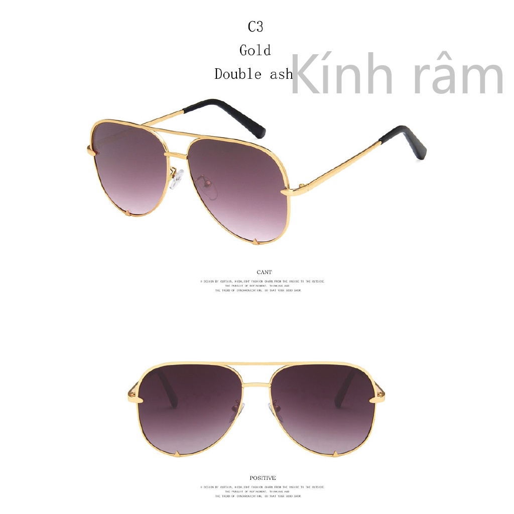 Kính mát thời trang cho nam và nữ