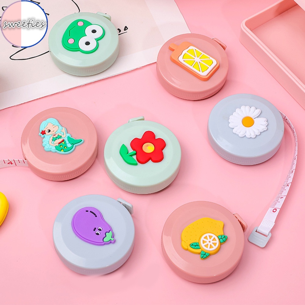 Thước dây mềm hình trái cây hoạt hình dễ thương xinh xắn