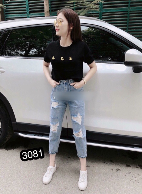 ⚡️Quần Jeans Rách Phong Cách - 3081