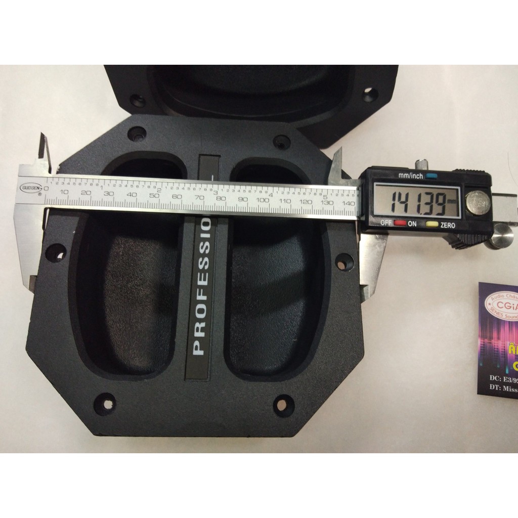 Tay xách thùng loa array 2 cái ốp nhôm Audio Châu Gia