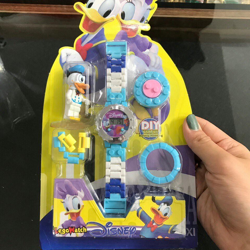 Đồng Hồ Trẻ Em Lego Lắp Ráp Cho Bé | BigBuy360 - bigbuy360.vn
