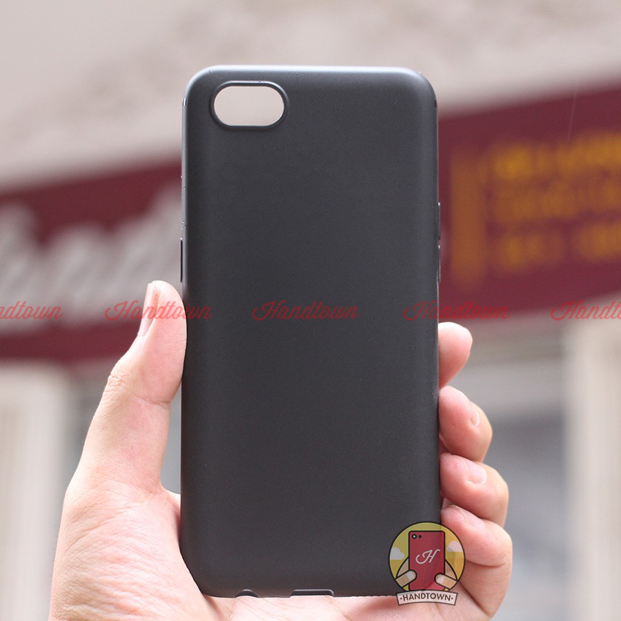 Ốp Lưng Oppo A1K Dẻo Đen Chống Ố