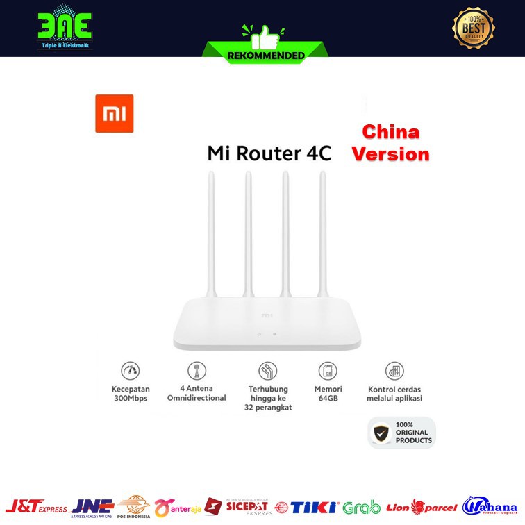 Thiết Bị Khuếch Đại Tín Hiệu Wifi Xiaomi 4C 2.4Gh 300Mbps
