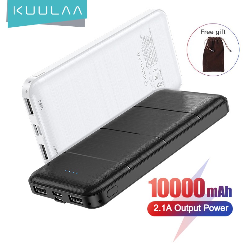 Sạc Dự Phòng KUULAA KL-YD33-1 10000mAh 20W Mặt Nhám Chất Lượng Cao Cho iPhone Android Xiaomi