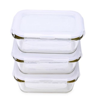 Bộ 3 hộp thủy tinh Lock&Lock 420ml