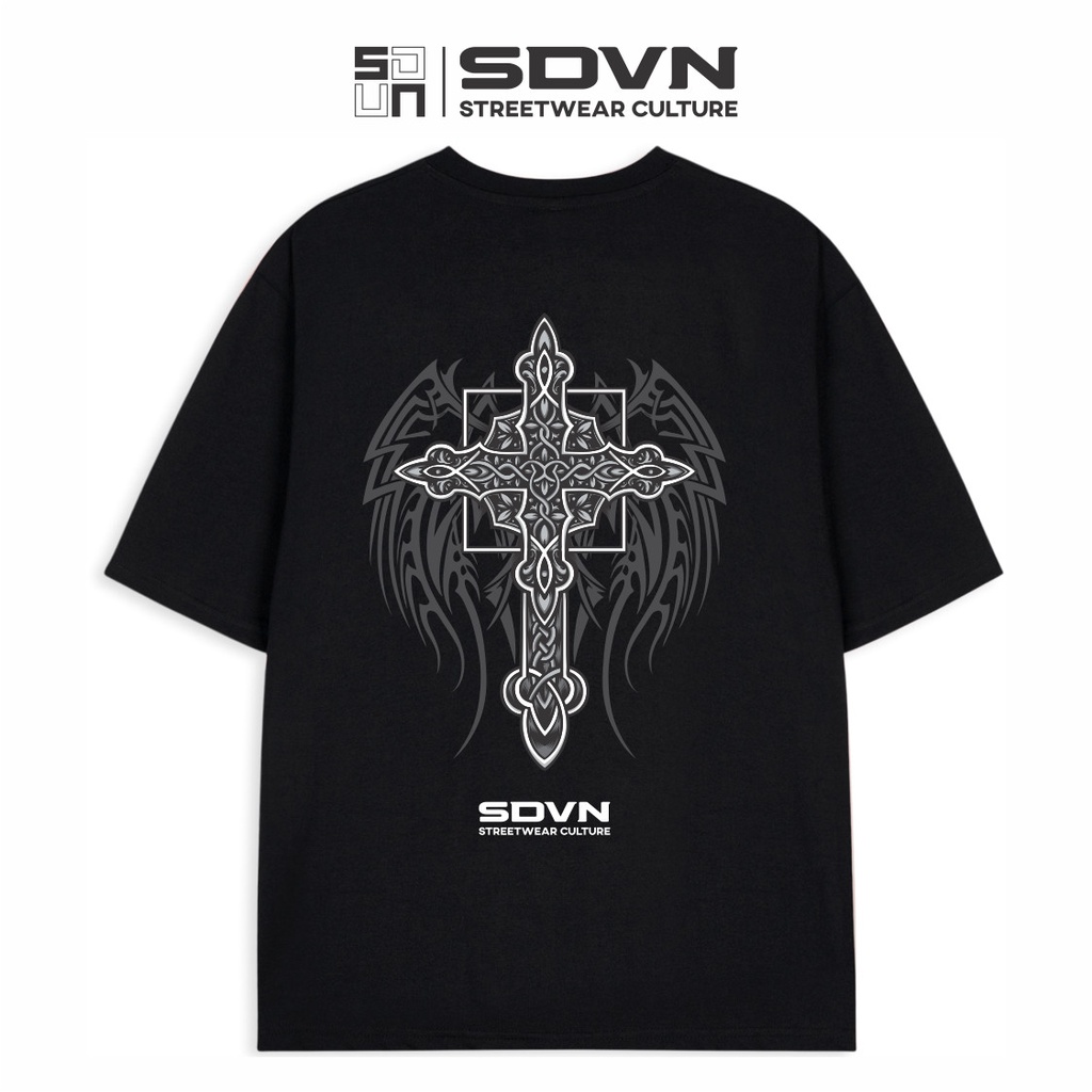 Áo Thun Unisex Nam Nữ SDVN CROSS