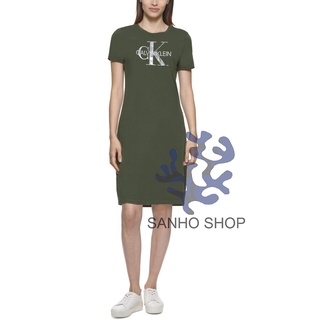Đầm Calvin klein Monogram Logo T-Shirt