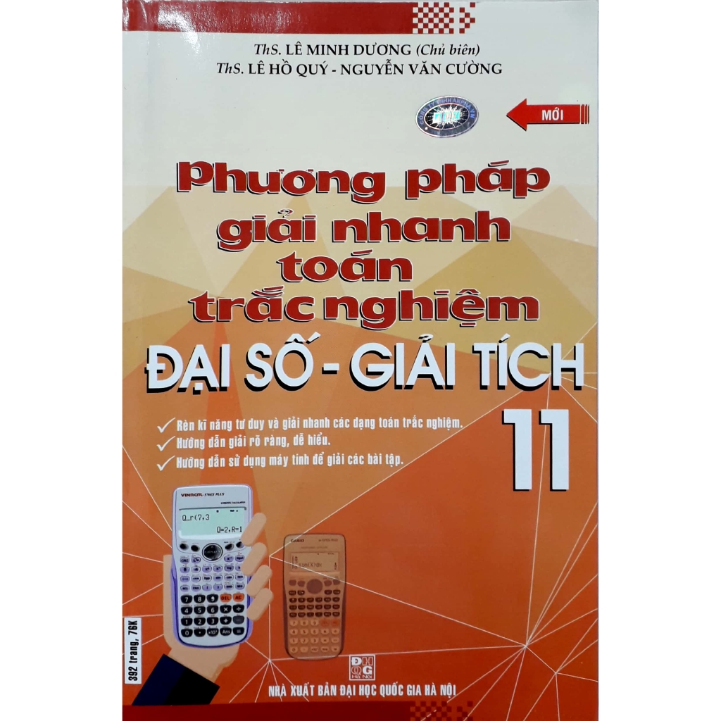 Sách - Phương Pháp Giải Nhanh Toán Trắc Nghiệm Đại Số - Giải Tích 11