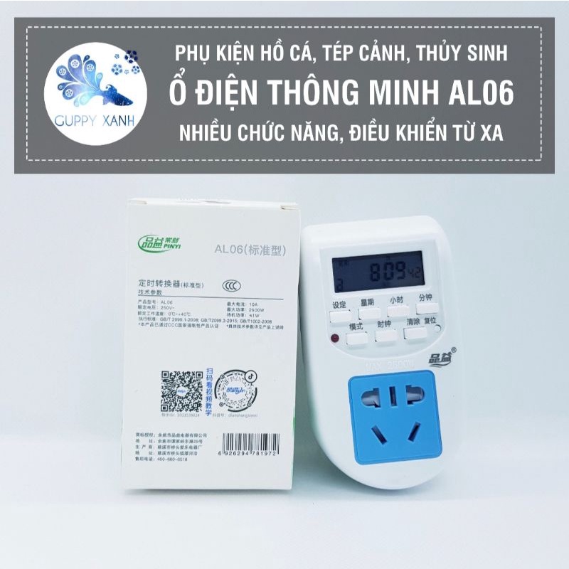 Ổ điện, ổ cấm hẹn giờ thông minh Al-06