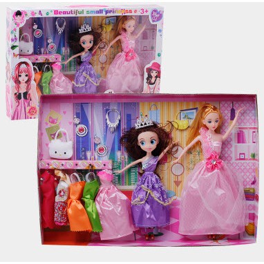 Bộ Đồ Chơi Búp Bê Barbie Loai Đẹp Cao 30cm - Đồ Chơi Búp Bê Công Chúa Cho Trẻ Em