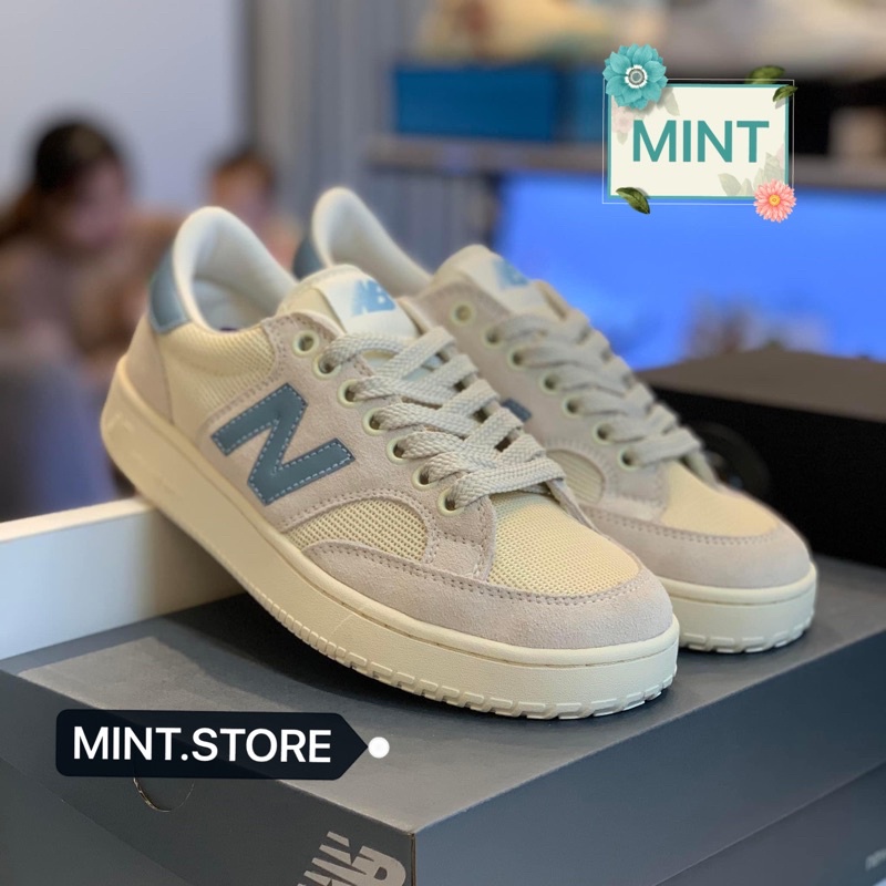🌻MINTSTORE🌻Giày thể thao sneaker chữ N bản mới màu xanh dương nhạt