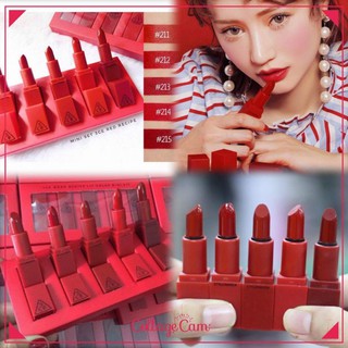 set 5 son đỏ thời trang