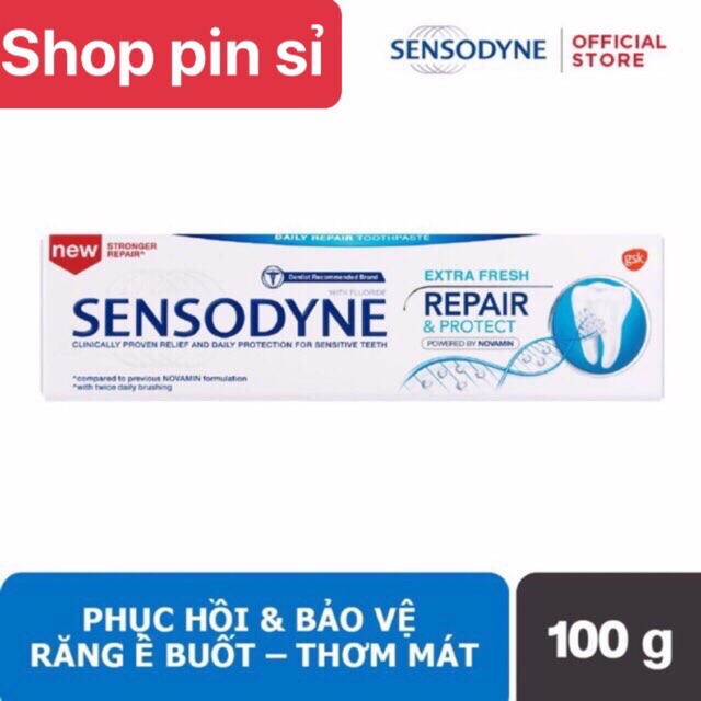 Kem Đánh Răng Sensodyne Repair &amp; Protect Extra Fresh 100g