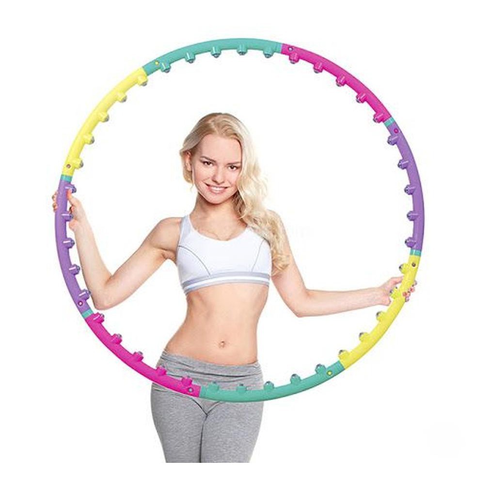 Vòng Lắc Giảm Eo, Giảm Cân Và Mát Xa Bụng Hulahoop - Vòng Xoay Eo Lắp Ghép