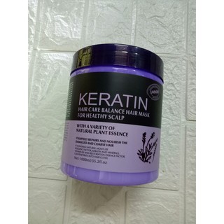 DẦU HẤP Ủ TÓC KERATIN màu tím HÀN QUỐC 1000ML
