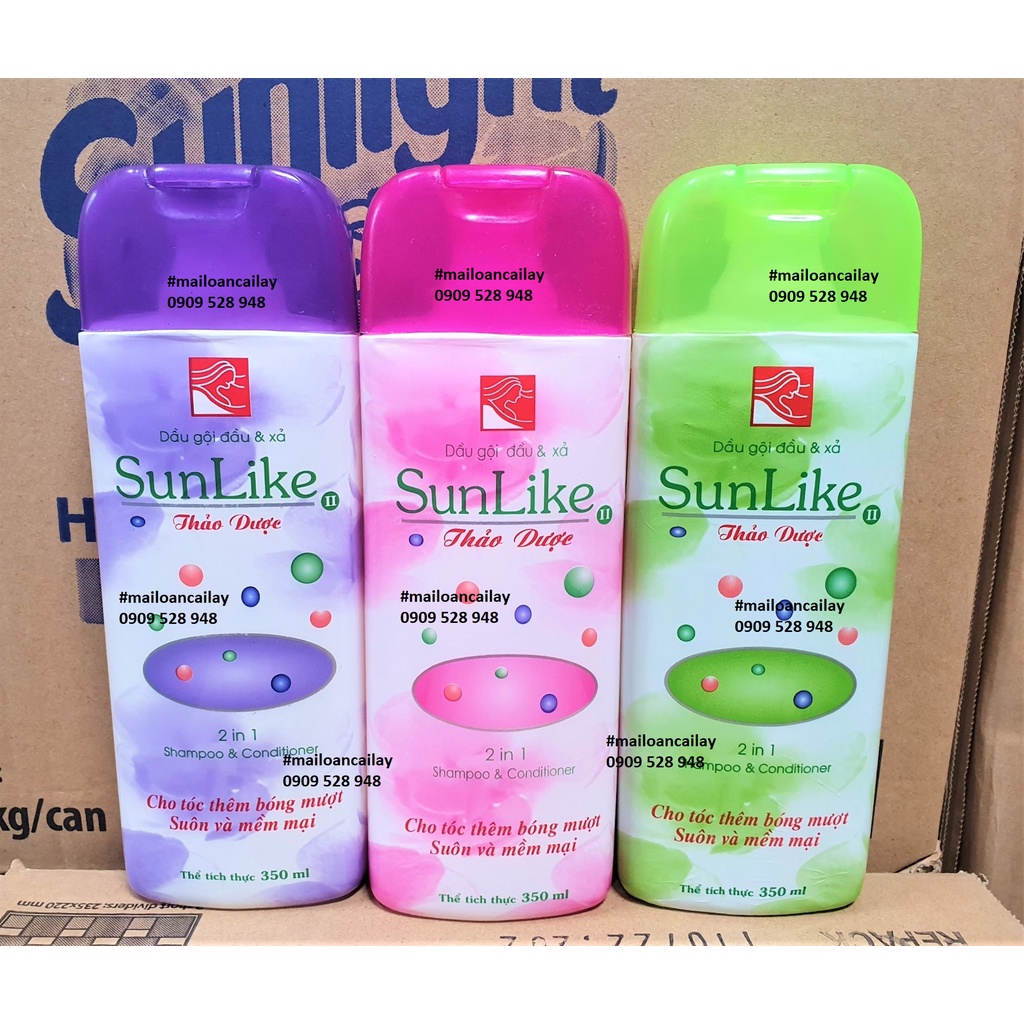 Sunlike dầu gội thảo dược 350ml