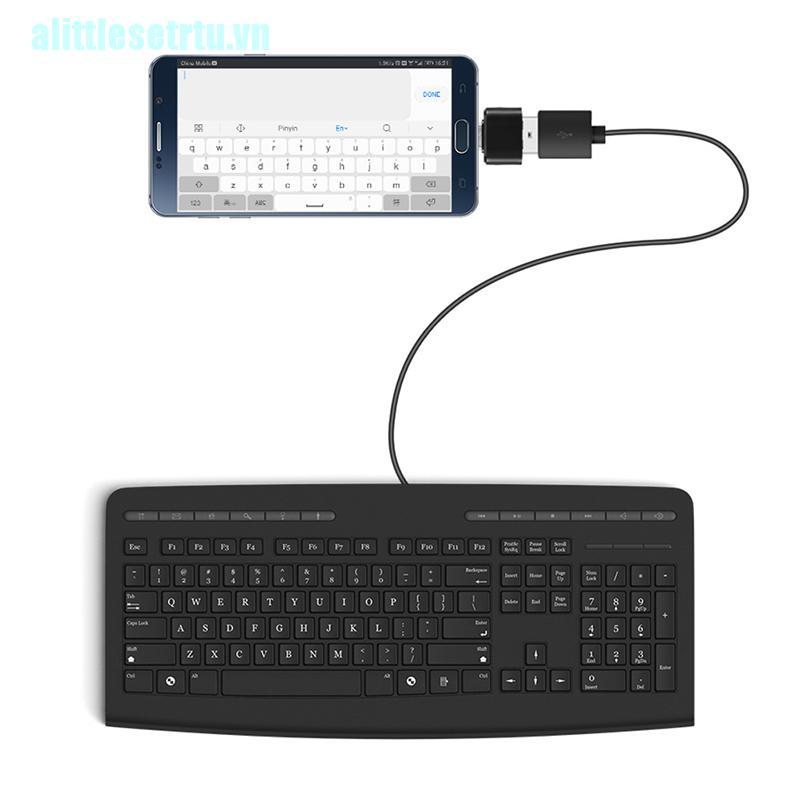 Bộ 2 đầu chuyển đổi OTG USB type c sang USB 2.0 chất lượng