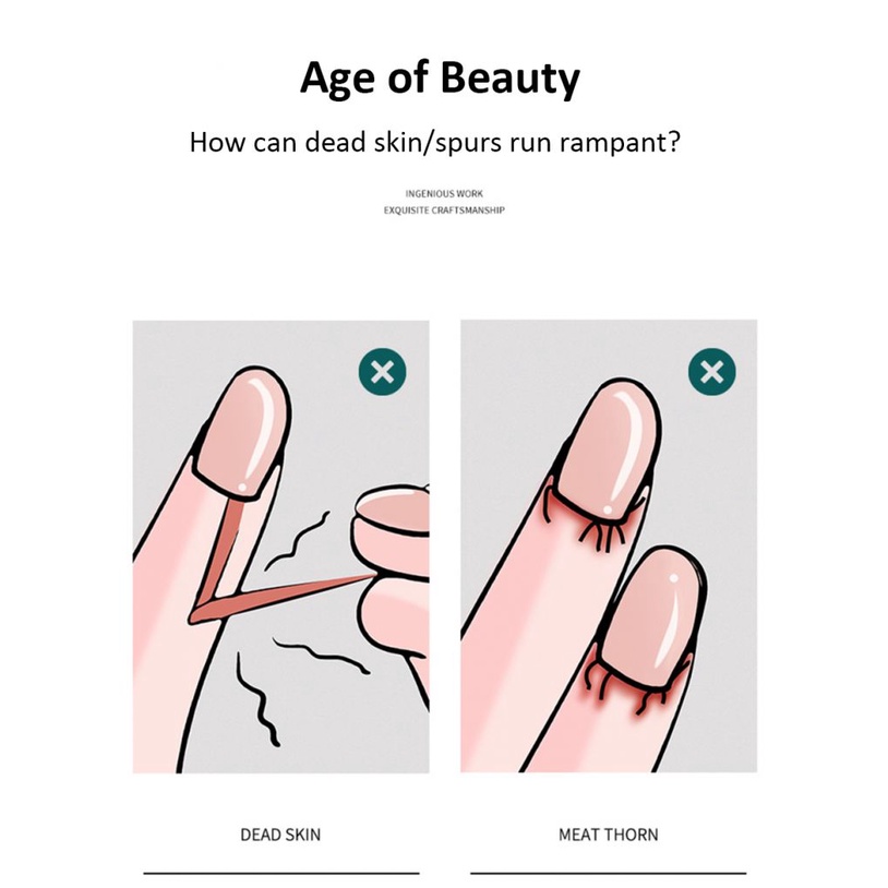 Còn Hàng 3 Chiếc Kéo Cắt Móng Tay Nghệ Thuật Bằng Thép Không Gỉ Kéo Cắt Lớp Biểu Bì Dụng Cụ Đẩy Da Chết Dụng Cụ Làm Móng Tay Móng Chân Đẩy Móng Tay Thanh Toán Khi Nhận Hàng