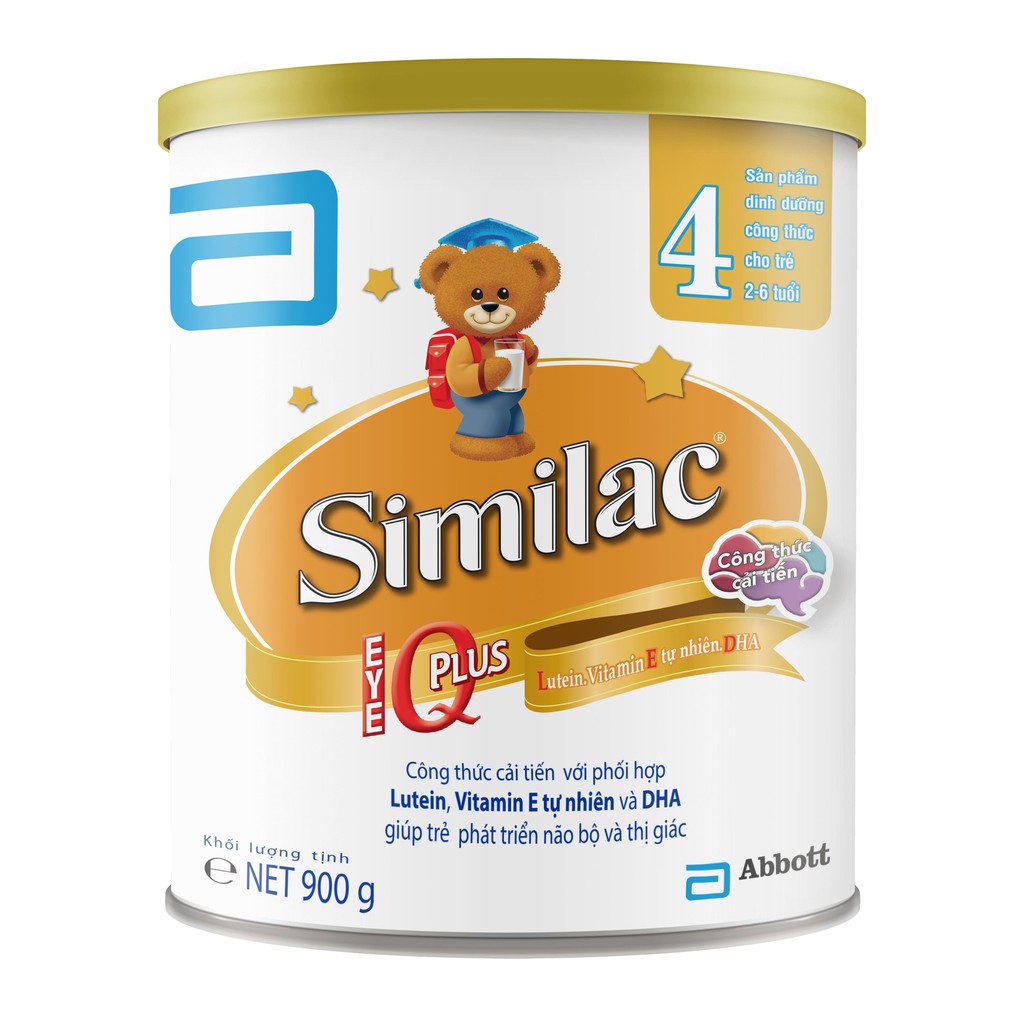 SỮA BỘT SIMLAC SỐ 4 900G TẶNG BỘ CẦU LÔNG CHO BÉ