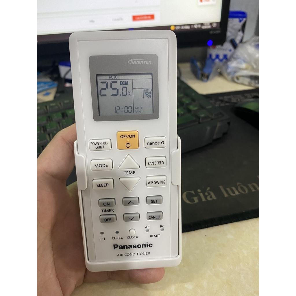 Điều khiển điều hòa PANASONIC INVERTER hàng mới chính hãng