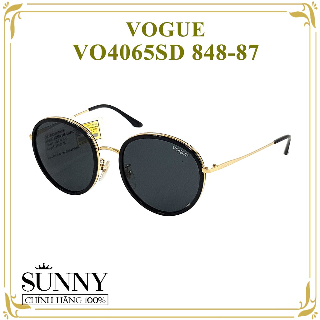 Kính mát thời trang Vogue VO4065SD chính hãng, thiết kế dễ đeo bảo vệ mắt
