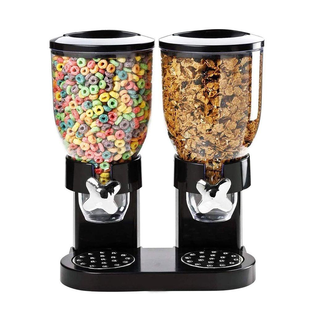 1 Hộp Đựng Thức Ăn Khô / Kẹo / Ngũ Cốc Có Nắp Đa Năng