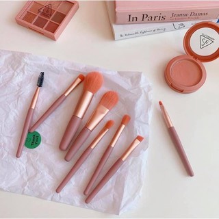 Bộ 8 cọ trang điểm pastel mini