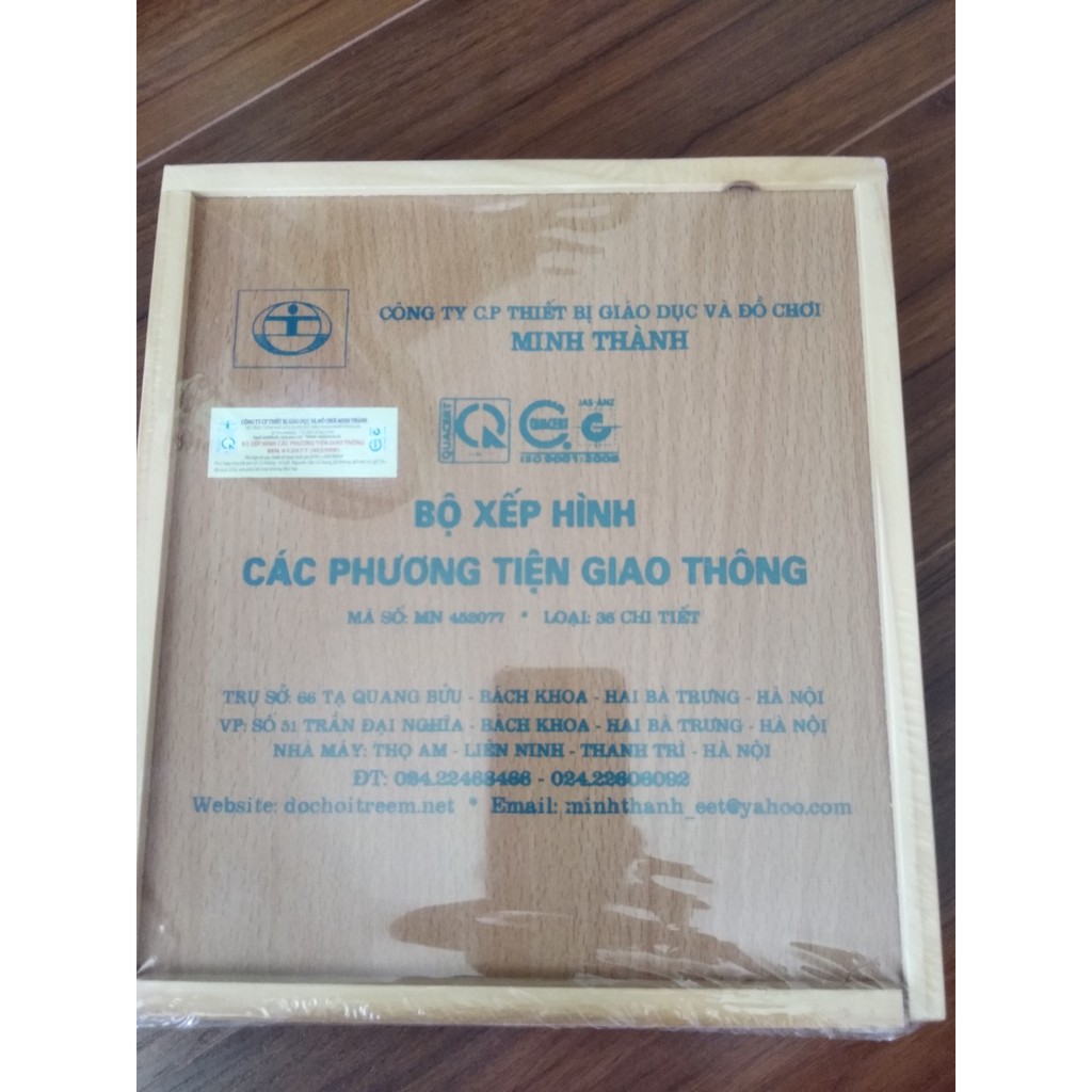 Bộ xếp hình các phương tiện giao thông