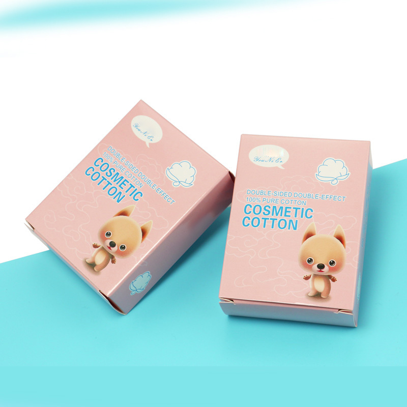 Hộp 50 bông tẩy trang dùng một lần tiện dụng