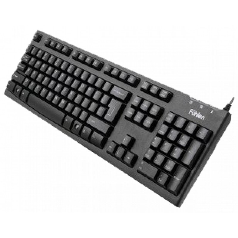 Bàn phím Fuhlen L411 USB Black - Hàng hãng loại chuẩn