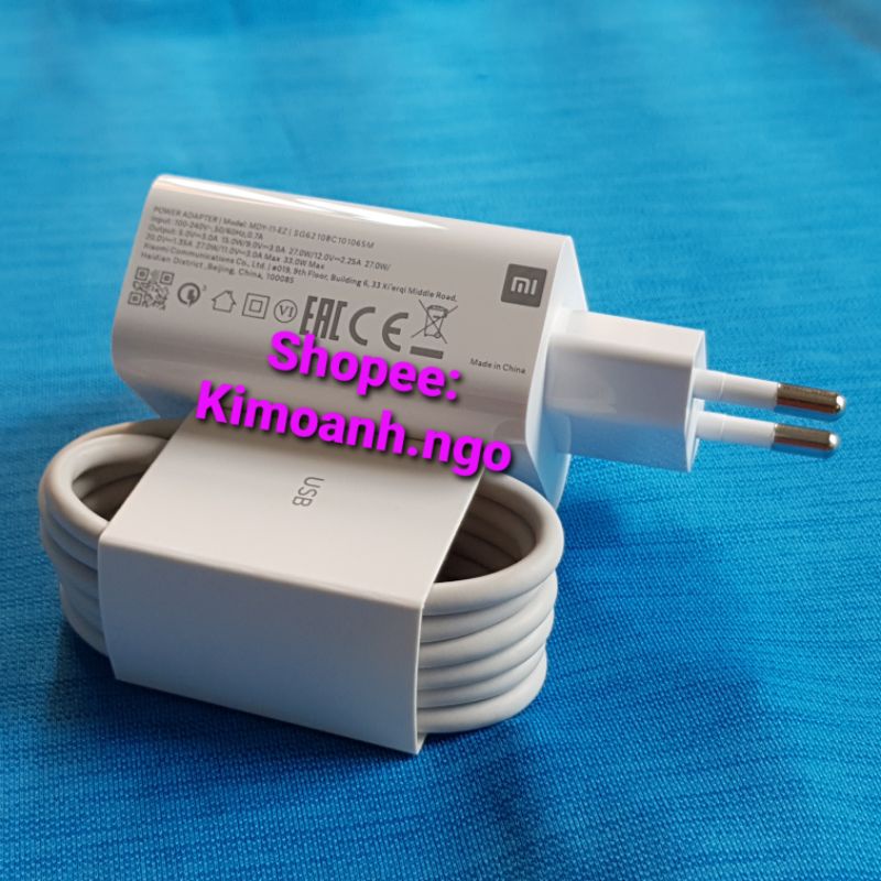 Sạc Nhanh 33W POCO F3, X3, X3 Pro, M4 Pro, F2 Pro... New Seal.