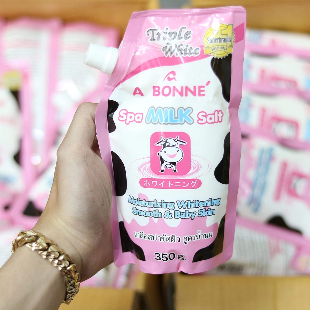 Muối Tắm Sữa Bò Tẩy Tế Bào Chết A Bonne Spa Milk Salt