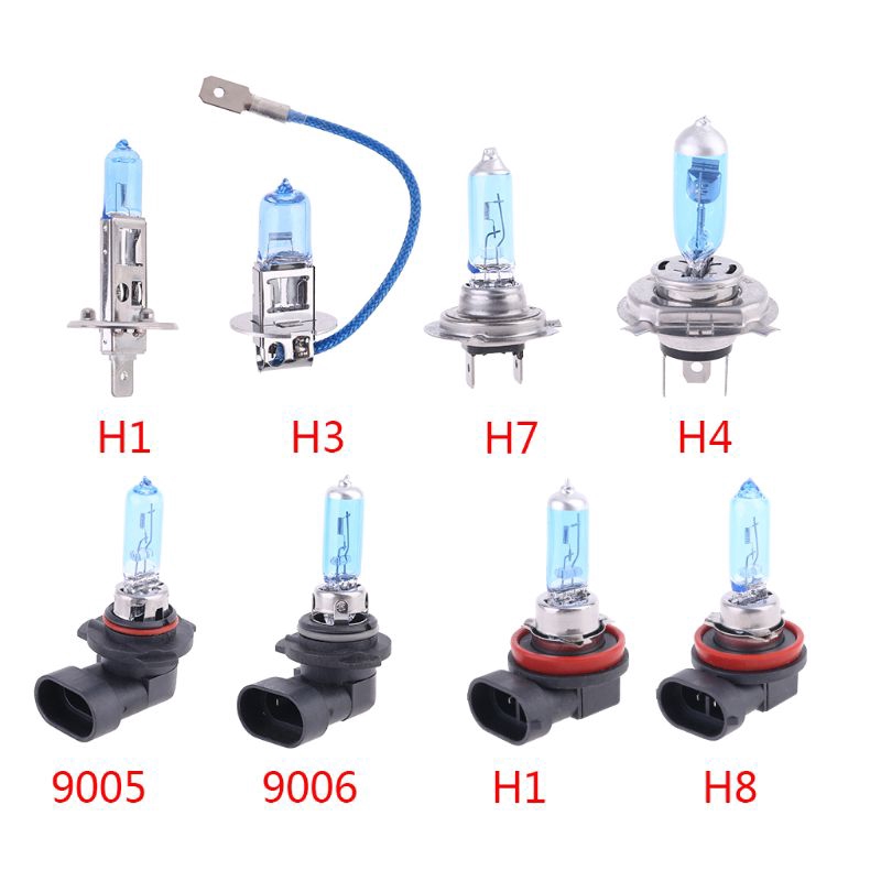 Bóng đèn pha halogen 12v 55w 5000k H1 / H3 / H4 / H7 / H11 chuyên dụng dành cho xe ô tô