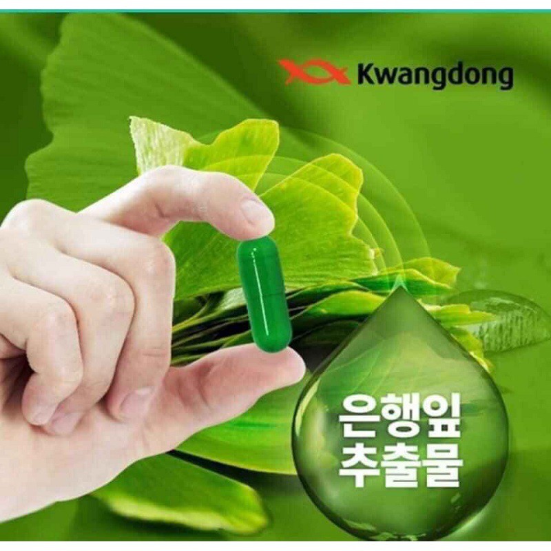 [ Hàng Chính Hãng ] Viên Uống Bổ Não Kwangdong Circu Hàn Quốc, Hộp 120 Viên, Giúp Tăng Tuần Hoàn Máu Lên Não An Toàn